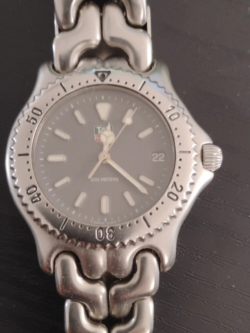 Tag Heuer Stainless Steel Men's Link Watch - Silver